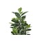 Monarch Specialties Artificial Plant 52" Tall Rubber Tree, Indoor, Faux, Fake, Floor, Greenery, Potted, Real Touch I 9513 - alternate 2